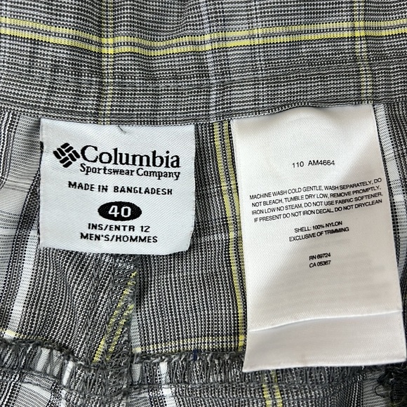 Men's  Columbia Omni-Shield Performance Shorts - Picture 4 of 8